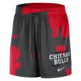 Nike Chicago Bulls Courtside Dri-Fit NBA Mesh Practice Erkek Siyah Basketbol Şort HV9705-010