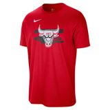 Nike Chicago Bulls Courtside NBA Erkek Kırmızı Basketbol T-Shirt HV6746-657