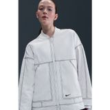 Nike Clothing Street Gx Oversized Cargo Jacket Bol Kesim Ferrmuarlı Kanvas Kadın Ceket Beyaz