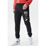 Nike Club Fleece Stack Graphics Cuffed Jogger Erkek Eşofman Altı Siyah - XL