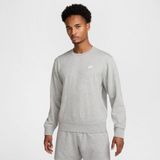 Nike Club French Terry Crew Erkek Gri Sweatshirt - FN3888-063