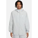 Nike Club Woven Men's Full Zip Jacket Erkek Dokuma Spor Ceket Gri - XL