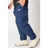 Nike Clup Cargo Woven Lacivert Bol Kesim Erkek Kargo Cepli Eşofman Altı