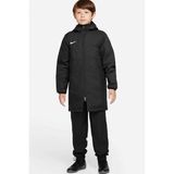 Nike Çocuk Mont Parka Çocuk Mont CW6158--010-SIYAH - Beyaz - 8 - 9