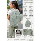 Nike Çocuk Sırt Çantası Kalem Kutulu Okul Çantası Günlük Kullanım 30x46x13 cm