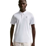 Nike Court Advantage Dri-Fit Erkek Beyaz Tenis Polo Yaka T-Shirt FZ6907-100