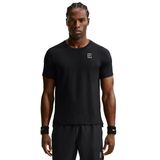 Nike Court Advantage Dri-Fit Erkek Siyah Tenis T-Shirt FZ6910-010