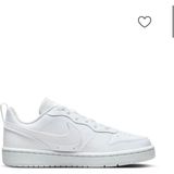 Nike Court Borough Low 2 (Gs) Kadın Spor Ayakkabı BQ5448-100 Beyaz Koşu ve Yürüyüş İçin İdeal Konfor