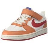 Nike Court Borough Low 2 Leather Sneaker Hakiki Deri Lastik ipli Bantlı Unisex Spor Ayakkabı Turuncu