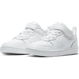 Nike Court Borough Low 2 Leather Sneaker Lastik Ipli Bantlı Spor Ayakkabı Beyaz