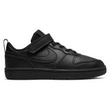 Nike Court Borough Low 2 (Psv) Siyah Çocuk Spor Ayakkabı