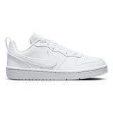 Nike Court Borough Low 2 Unisex Spor Ayakkabı Nefes Alabilir Yapı ile Koşu ve Yürüyüş İçin İdeal - 00 - Siyah
