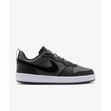 Nike Court Borough Low (Gs) 04-07 yaş çocuk erkek Siyah Sneaker - IO1661-001