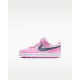 Nike Court Borough Low Recraft Cırtlı Çocuk Ayakkabısı-Sportxstore - Pembe