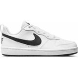 Nike Court Borough Low Recraft Kadın Günlük Ayakkabı Düz Taban Suni Deri Hafif ve Esnek - Beyaz