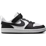 Nike Court Borough Low Recraft (Ps) Çocuk Günlük Ayakkabı DV5457-131 - Beyaz - Siyah