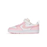 Nike Court Borough Low Recraft (Td) erkek çocuk spor ayakkabısı, Beyaz Pembe Köpük, 27 EU