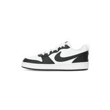 Nike Court Borough Low Recraft üniseks çocuk spor ayakkabısı, beyaz siyah, 40 EU