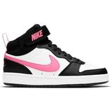 Nike Court Borough Mıd 2 Çocuk Sneakers Ayakkabı CD7782-005 - Siyah - Beyaz