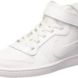 Nike Court Borough Mid (PSV), Basketbol Çocuk, Beyaz Ayakkabı (White/Beyaz 100), 33 AB