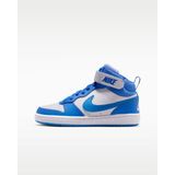 Nike Court Brough Mıd 2 Sneaker Ayakkabı-Sportxstore - Beyaz - Açık Mavi