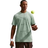 Nike Court Dri-Fit Erkek Yeşil Tenis T-Shirt IH2104-006