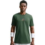 Nike Court Heritage Dri-Fit Erkek Yeşil Tenis T-Shirt IM6128-323