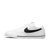 Nike Court Legacy erkek çocuk spor ayakkabısı, Siyah Beyaz Gum Açık Kahverengi, 36.5 EU