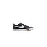 Nike Court Legacy (GS) Çocuk Siyah Tenis Ayakkabısı, 38 Beden