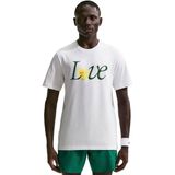 Nike Court Love Graphic Erkek Beyaz Tenis T-Shirt IU7414-100