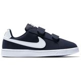 Nike Court Royale Leather Sneaker Hakiki Deri Bantlı Çırtlı Çocuk Spor Ayakkabı Lacivert