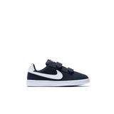 Nike Court Royale Leather Sneaker Hakiki Deri Bantlı Cırtlı Lacivert Unisex Çocuk Spor Ayakkabı