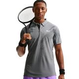 Nike Court Slam Dri-Fit Adv Erkek Gri Tenis Polo Yaka T-Shirt IB1028-060