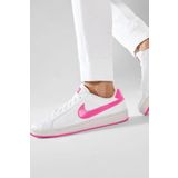 Nike Court Vintage Majestic Leather Sneaker Hakiki Deri Günlük Spor Ayakkabı Beyaz Pembe