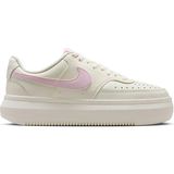 Nike Court Vision Alta Leather White Sneaker Hakiki Deri Kadın Günlük Spor Ayakkabı Beyaz Pembe - Beyaz - Açık Pembe