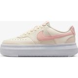 Nike Court Vision Alta Leather Womens Sneaker Hakiki Deri Kadın Günlük Spor Ayakkabı Krem