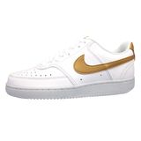 Nike Court Vision kadın ayakkabısı, Beyaz Metalik Altın Beyaz, 38 EU