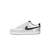 Nike Court Vision Lo erkek spor ayakkabısı, Gri Sis Siyah Beyaz, 41 EU