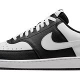Nike Court Vision LO HM9862 siyah beyaz siyah beyaz erkek ayakkabısı spor ayakkabı bağcığı, Black White, 40 EU