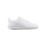 Nike Court Vision Lo Nn Kadın Ayakkabı Deri Beyaz Düz Taban Modern Stil DH2987-100