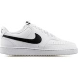 Nike Court Vision Lo Unisex Sneaker Ayakkabı - Beyaz - Siyah