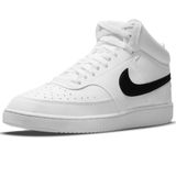 Nike Court Vision Mid Next Nature Siyah Beyaz Siyah Erkek Sneaker Ayakkabı