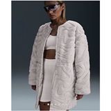 Nike Cozy Hbr Jacket Kadın Mont Pelus Ceket FV8025 - Bej
