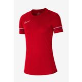 Nike CV2627-657 W Nk Df Acd21 Top Ss Kadın Kırmızı Futbol Tişört