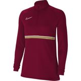Nike CV2653-677 Dri-Fit Academy Kadın Sweatshirt - L - Kırmızı