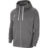 Nike CW6891-071-DIG Y Flc Park20 Fz Hoodie Unisex Gri Futbol Sweatshirt