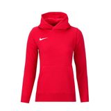 Nike CW6896-657-DIG Y Flc Park20 Po Hoodie Unisex Kırmızı Futbol Sweatshirt