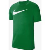 Nike CW6936-302 Yeşil M NK DF PARK20 SS TEE HBR Futbol Erkek T-Shirt