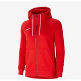 Nike CW6955-657 Dry Park 20 Kırmızı Kapüşonlu Kadın Ceket