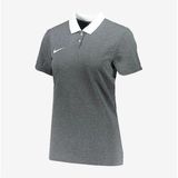 Nike CW6965-071 Dri-Fit Park Kadın Gri Futbol Polo Tişört